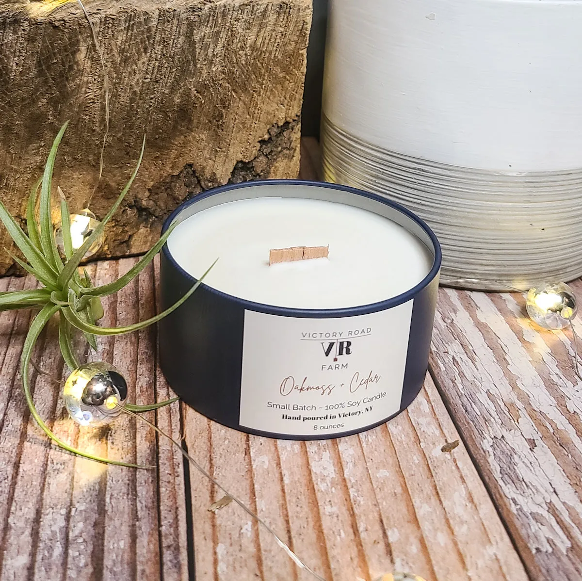 Oakmoss   Cedar Soy Wax Candle