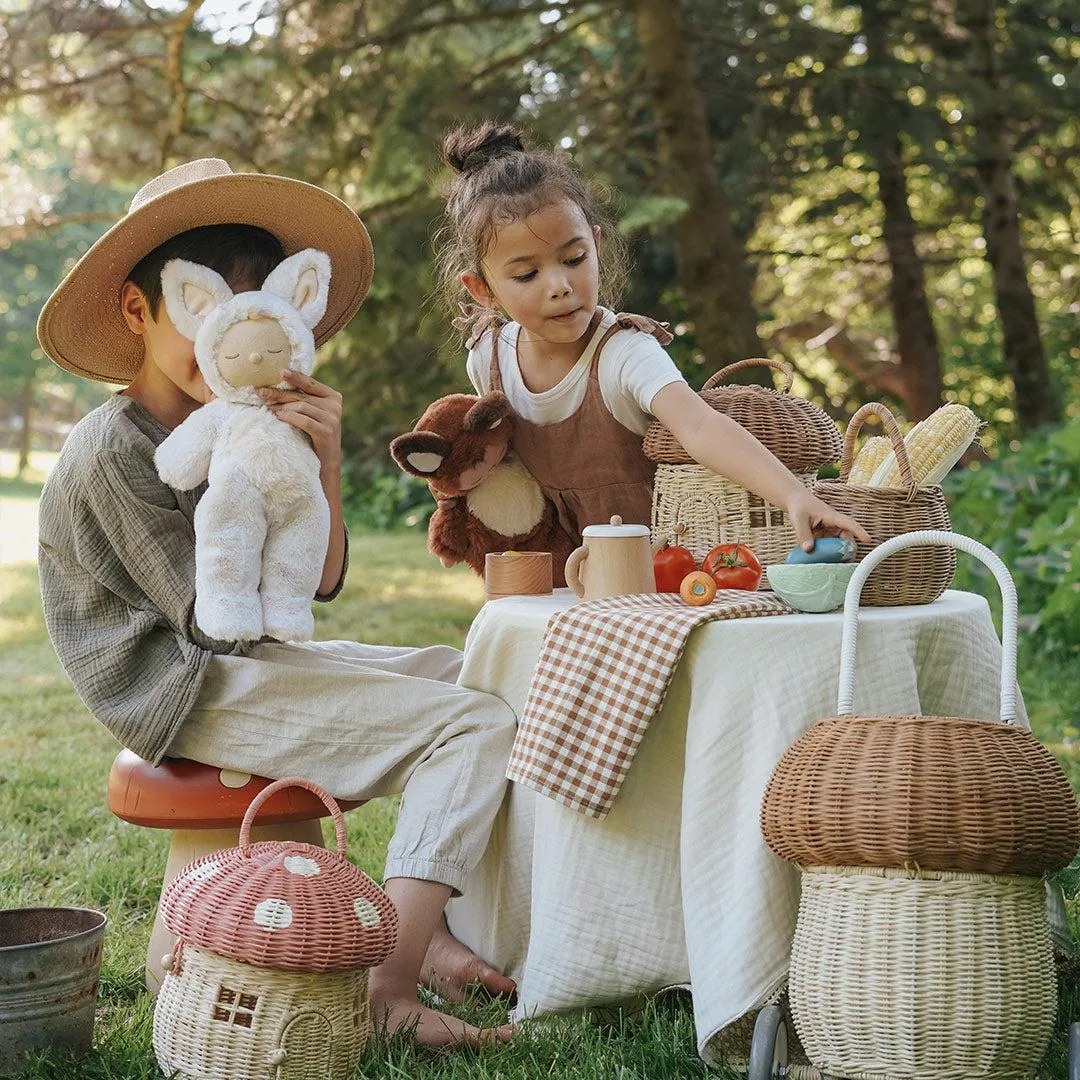 Olli Ella Cozy Dinkums Fox Doll - Fenix - Blush
