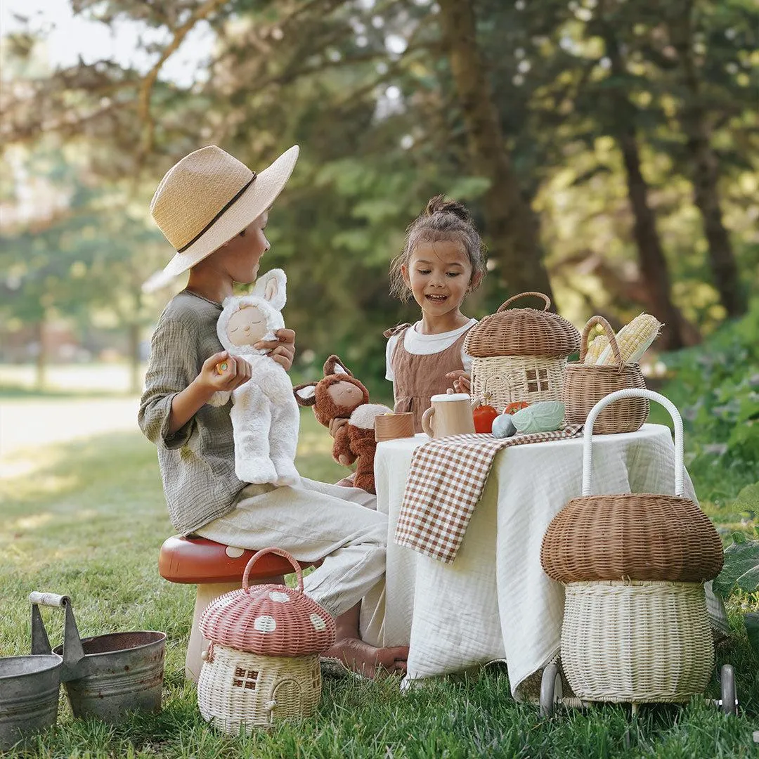 Olli Ella Cozy Dinkums Fox Doll - Fenix - Blush