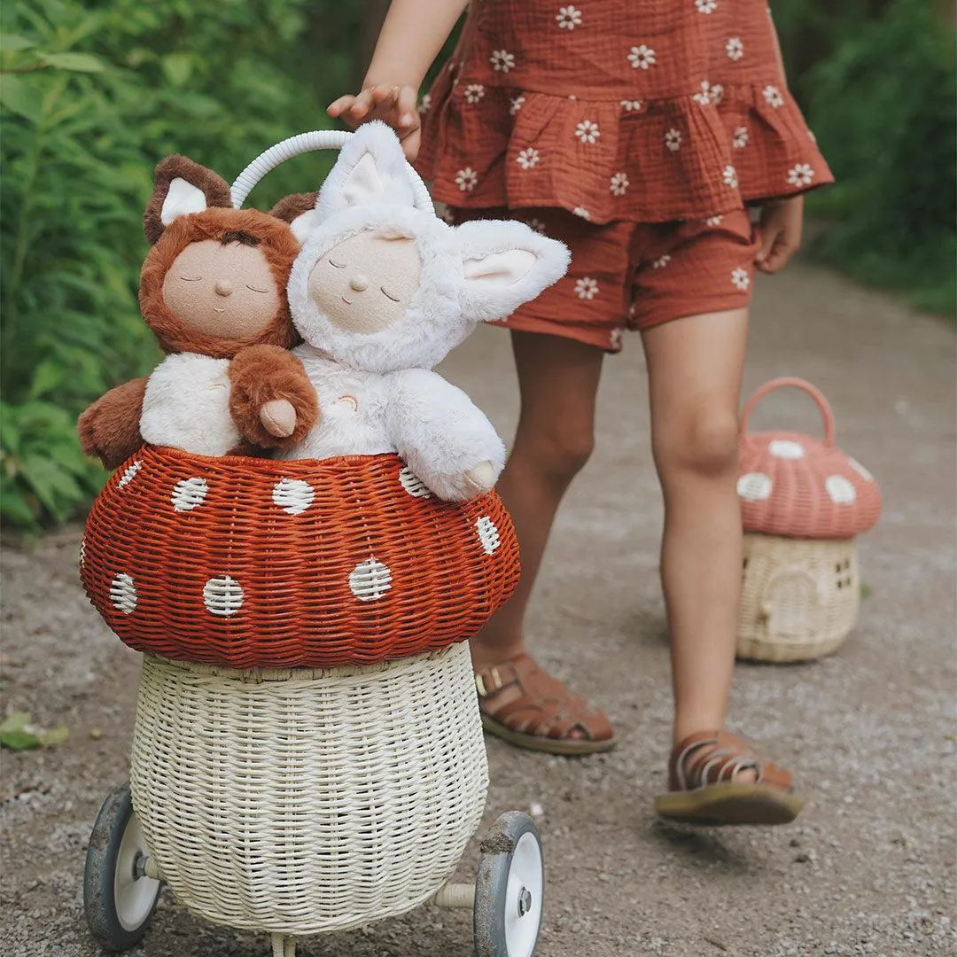 Olli Ella Cozy Dinkums Fox Doll - Fenix - Blush