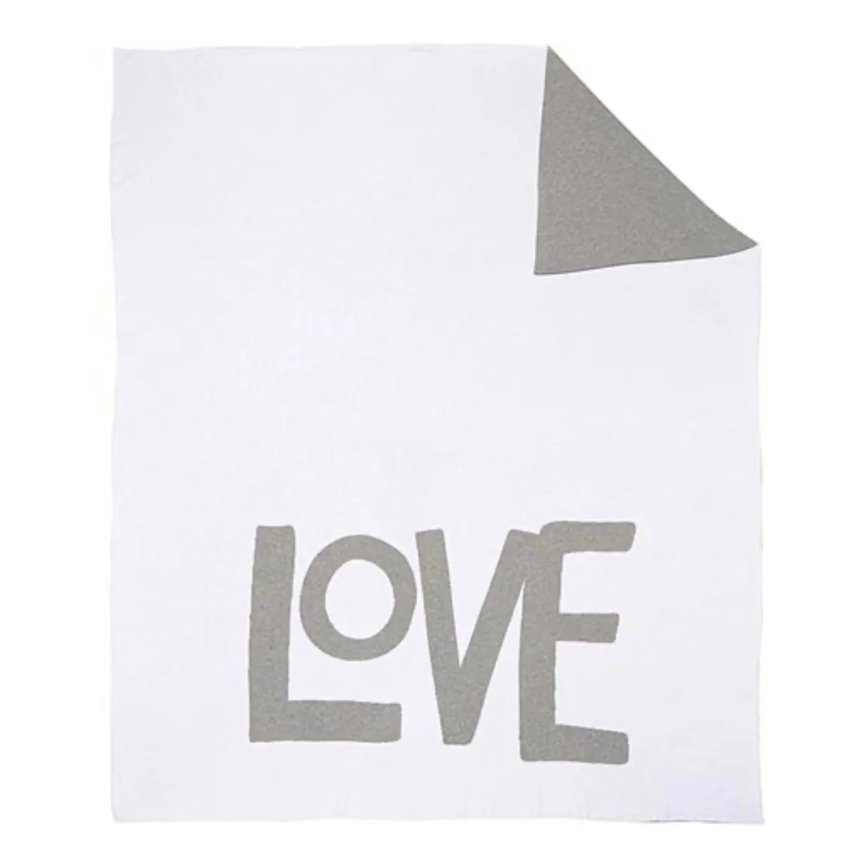 Oversized LOVE Throw Blanket