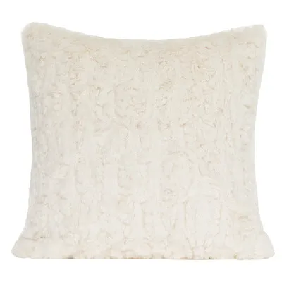 Pink and White Geometric Pattern Bed Cushion Set