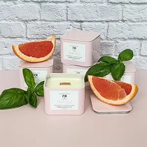 Pomelo   Basil Soy Wax Candle