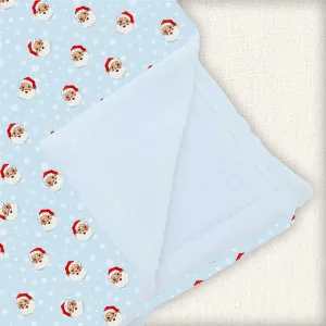 [Pre Order] Holiday Classics Merry & Blue - Minky Lush Blankets (EST SHIP LATE OCT)