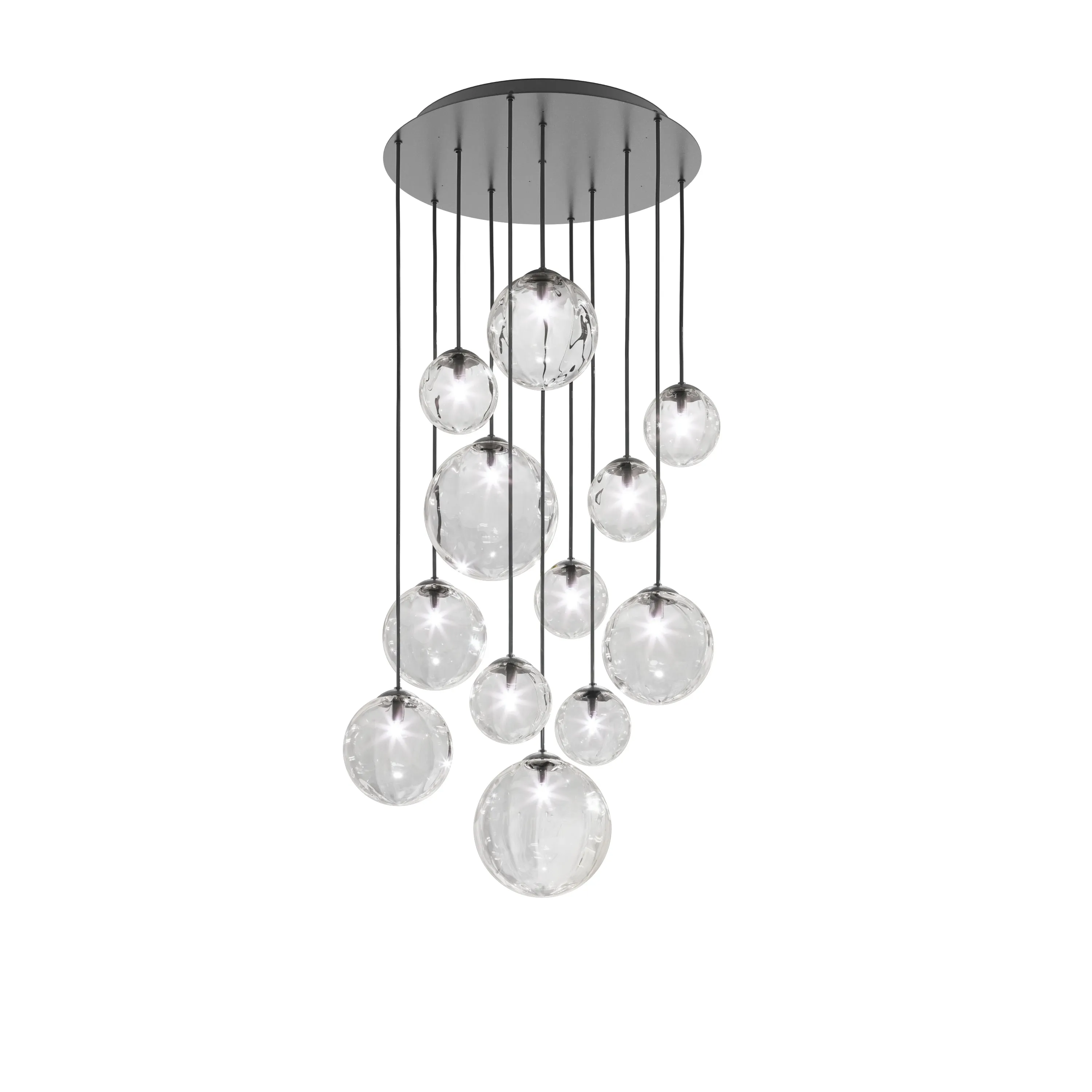 Puppet Round Multi-Light Pendant Light