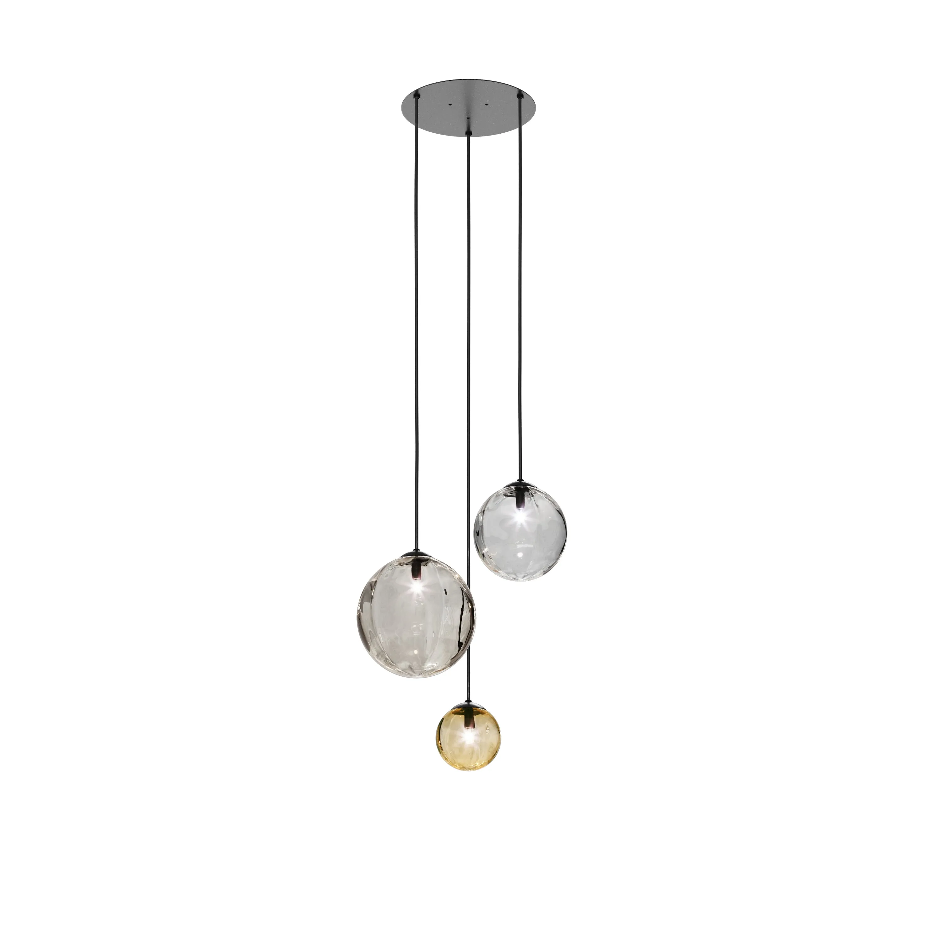 Puppet Round Multi-Light Pendant Light