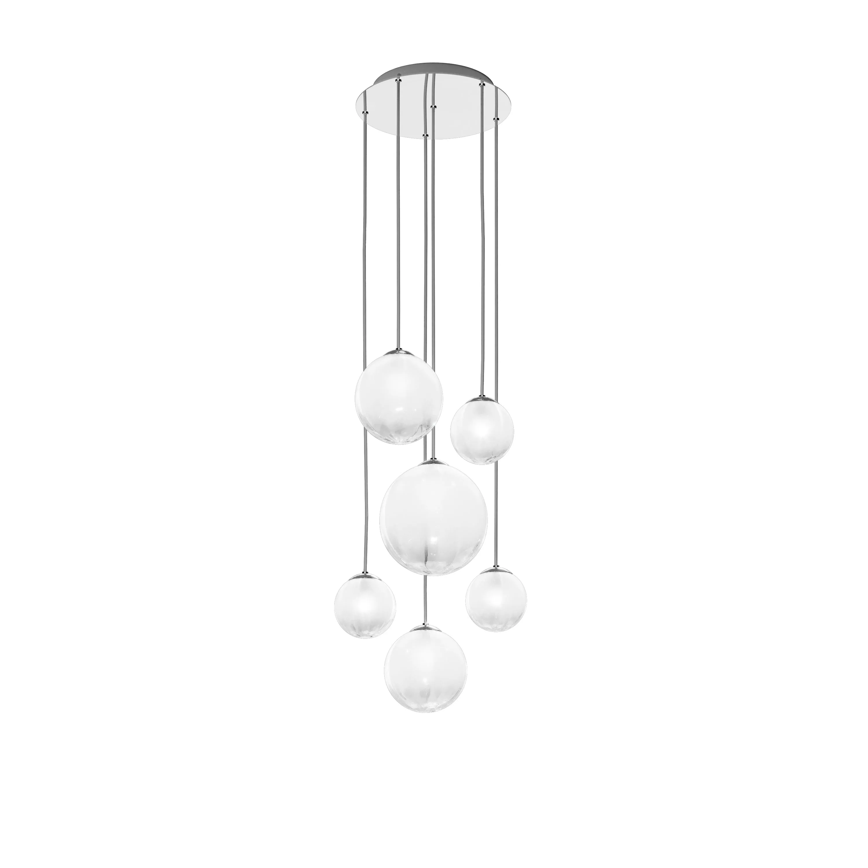 Puppet Round Multi-Light Pendant Light