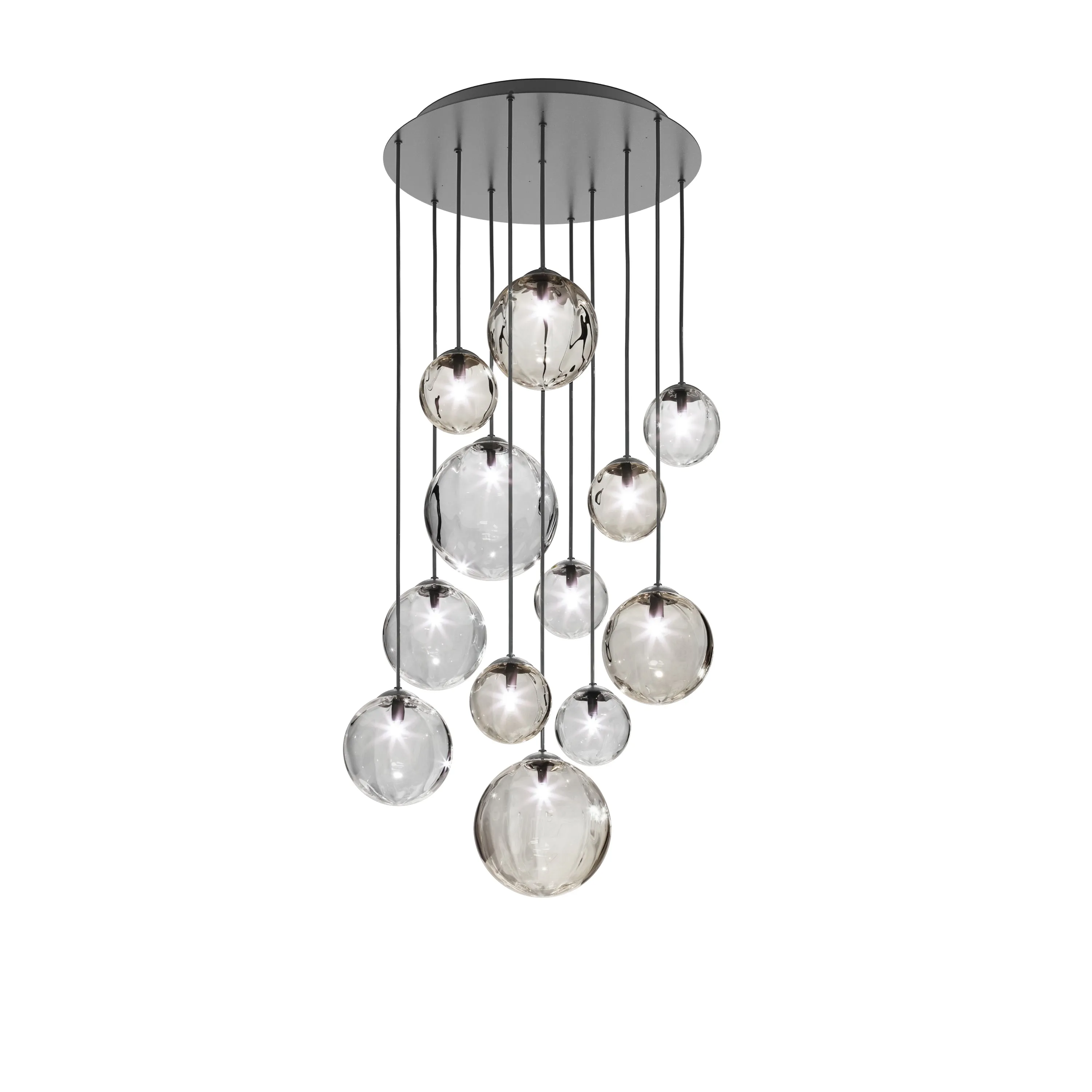 Puppet Round Multi-Light Pendant Light