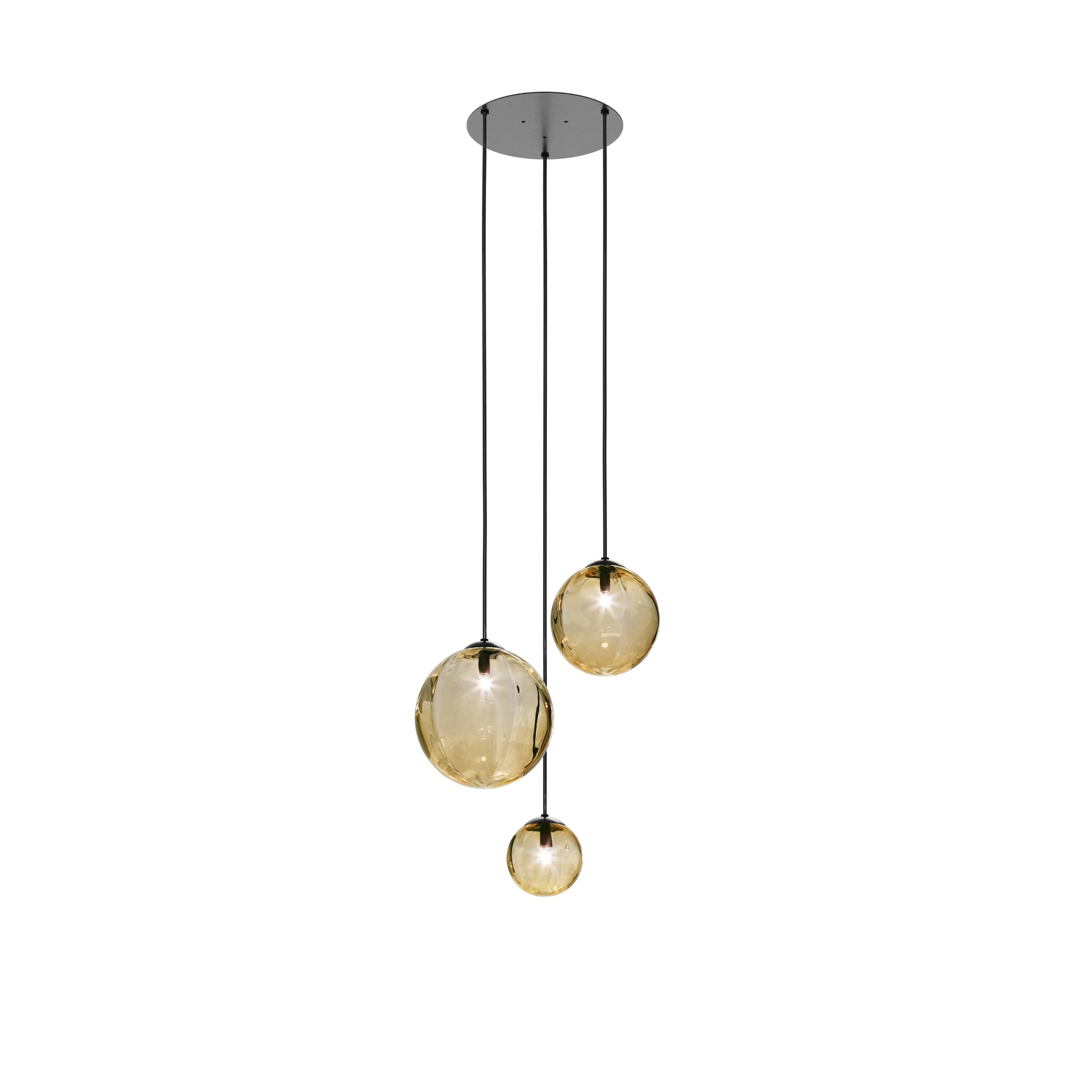 Puppet Round Multi-Light Pendant Light