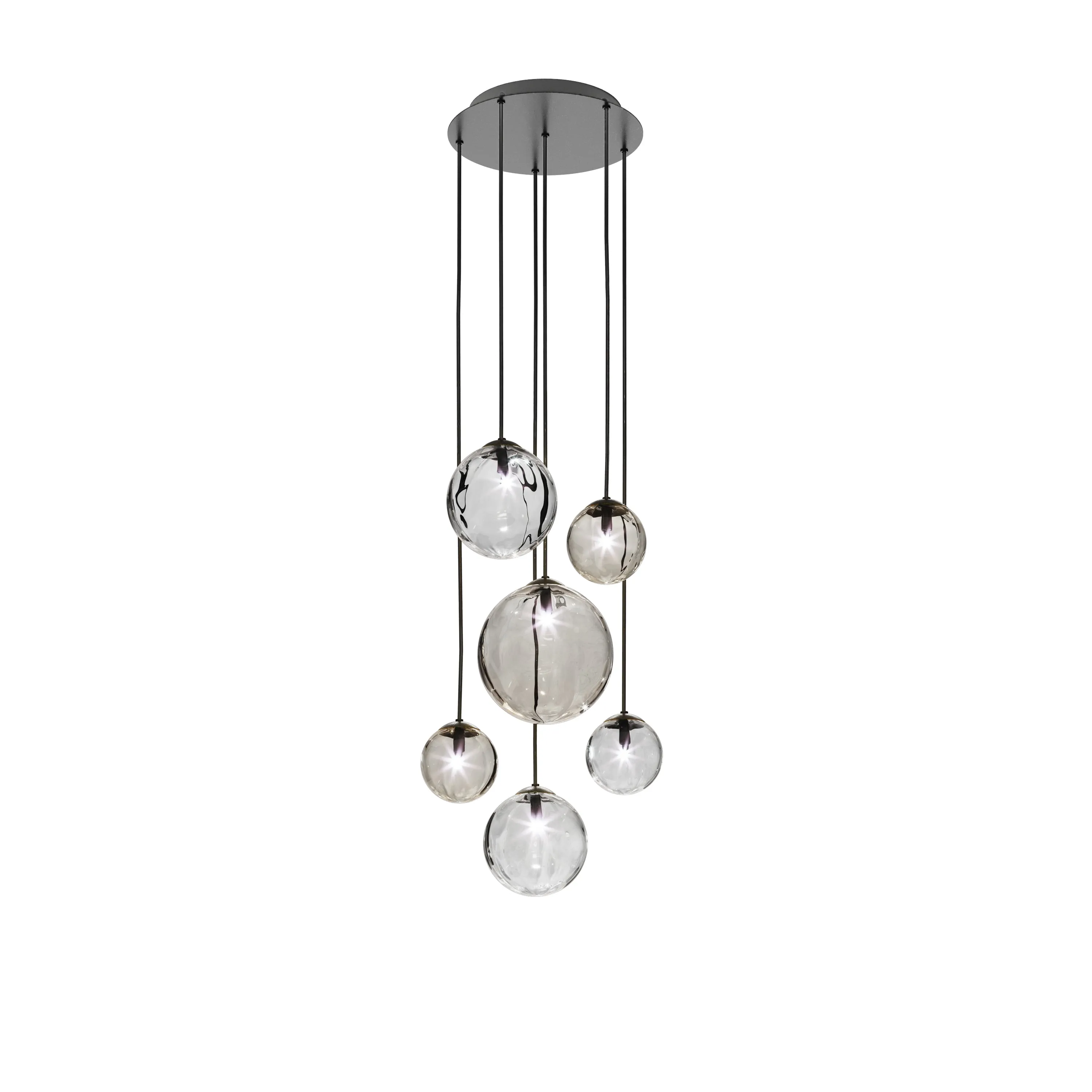 Puppet Round Multi-Light Pendant Light