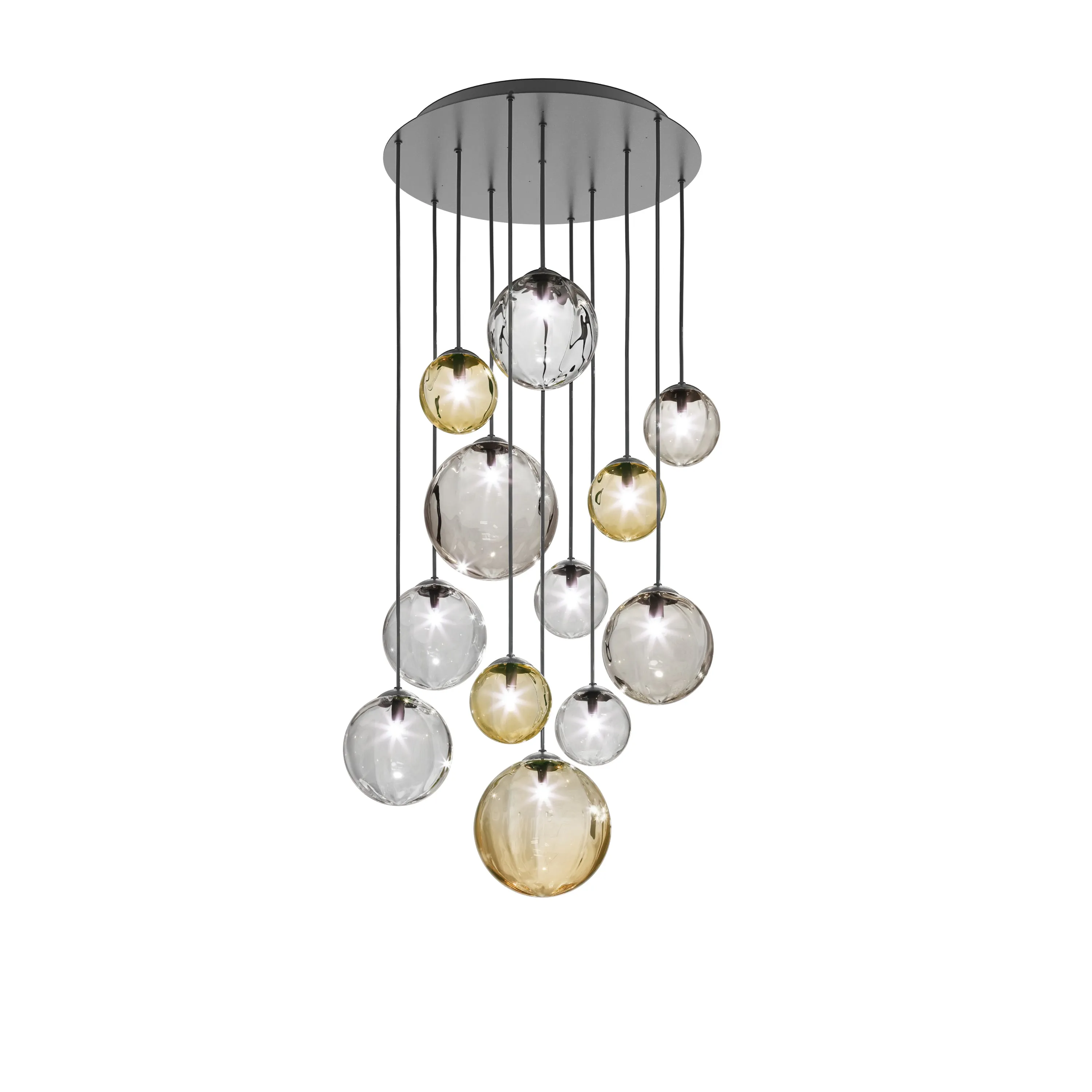 Puppet Round Multi-Light Pendant Light