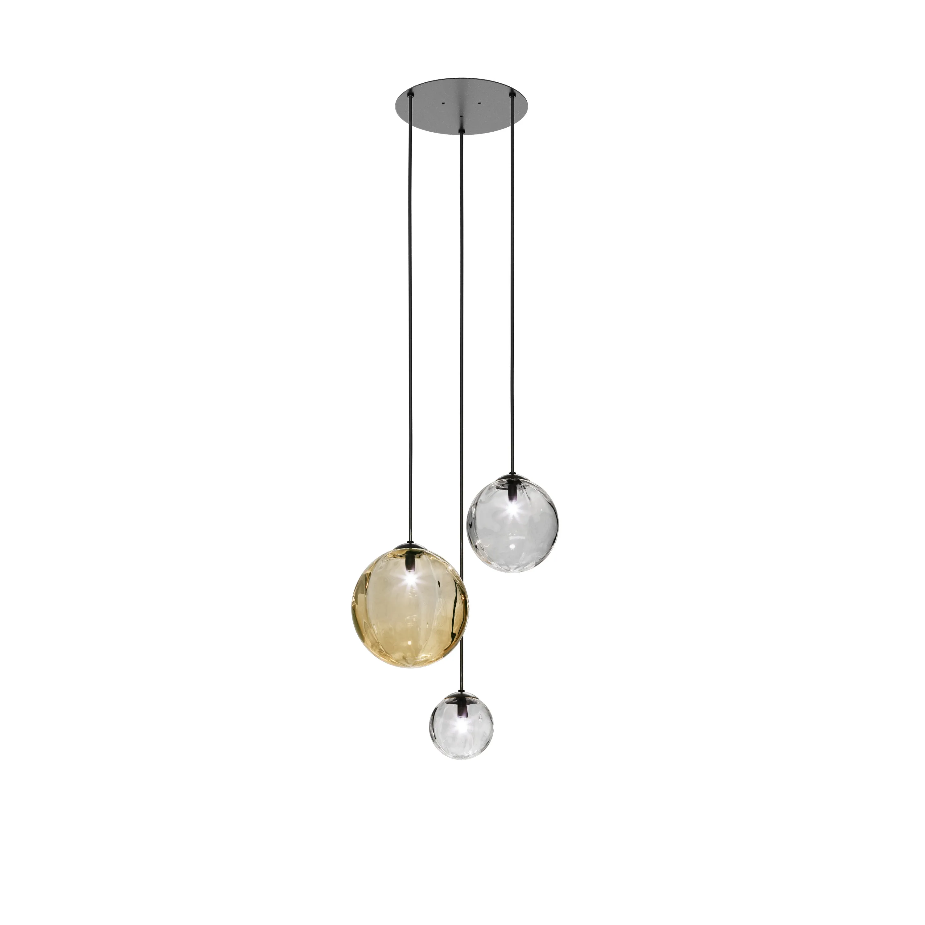 Puppet Round Multi-Light Pendant Light