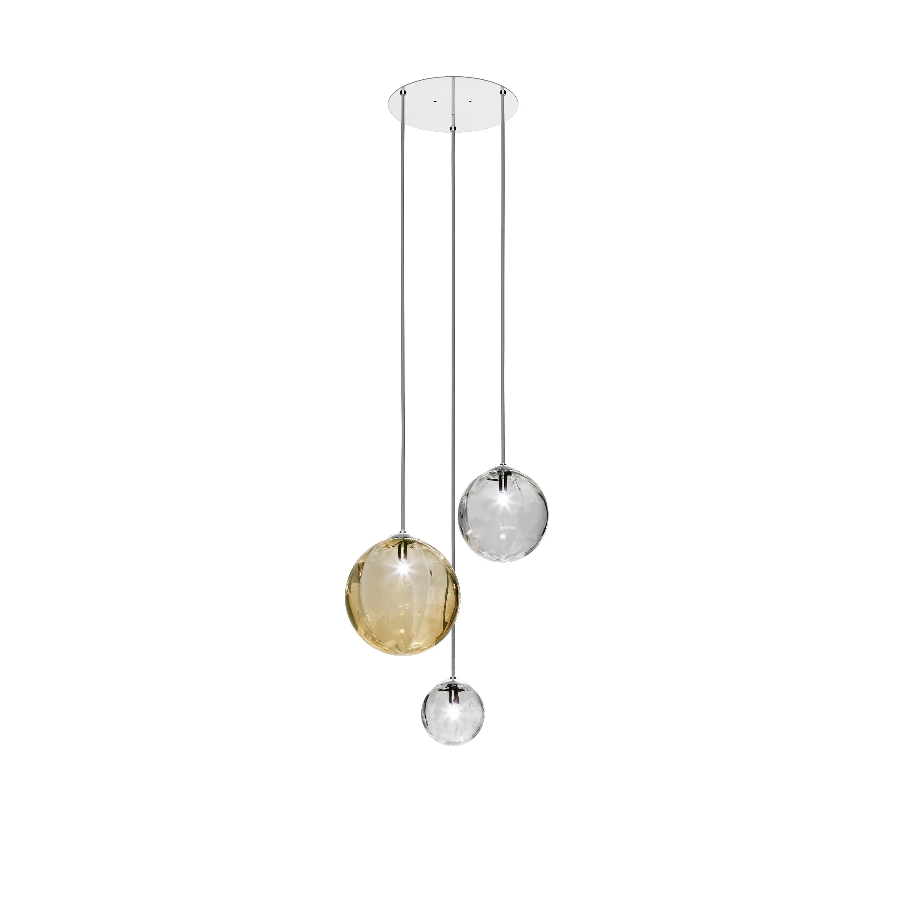 Puppet Round Multi-Light Pendant Light