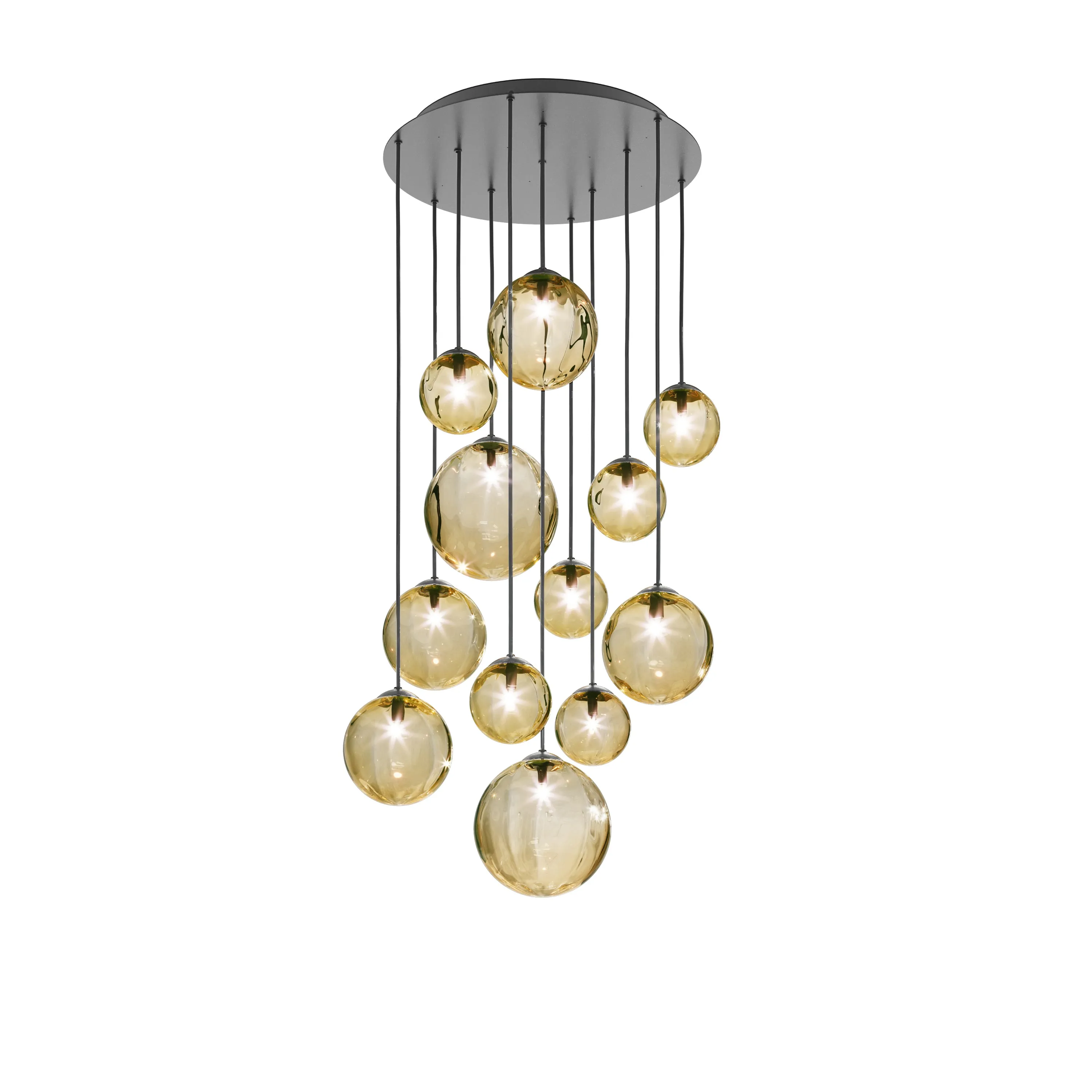 Puppet Round Multi-Light Pendant Light
