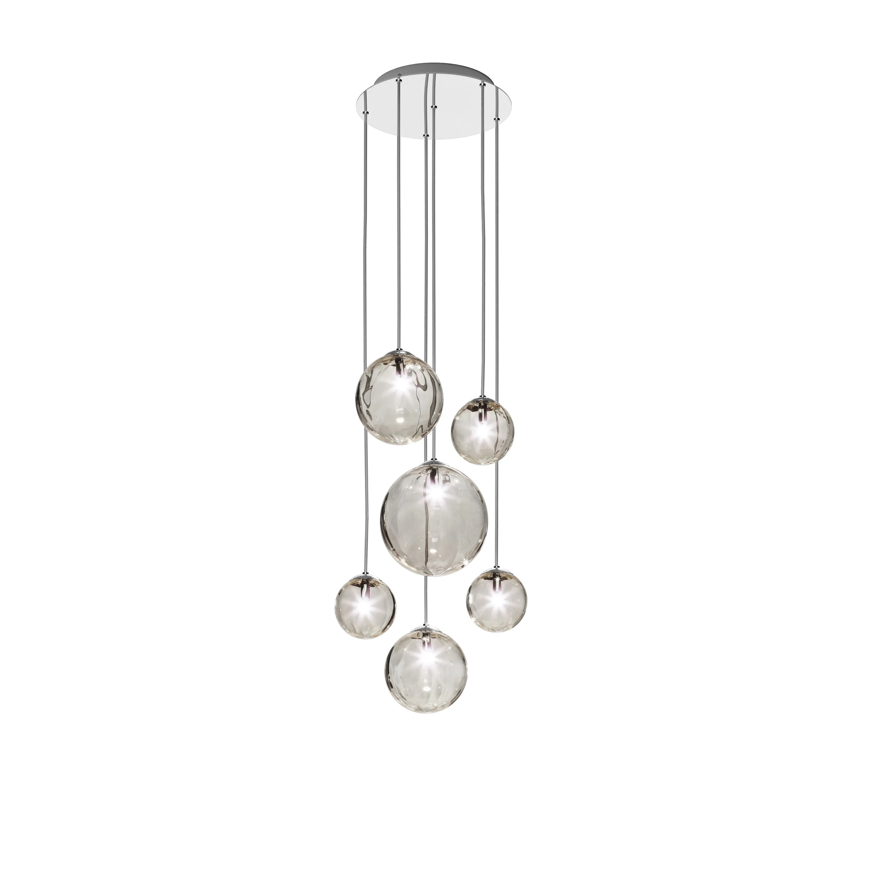 Puppet Round Multi-Light Pendant Light