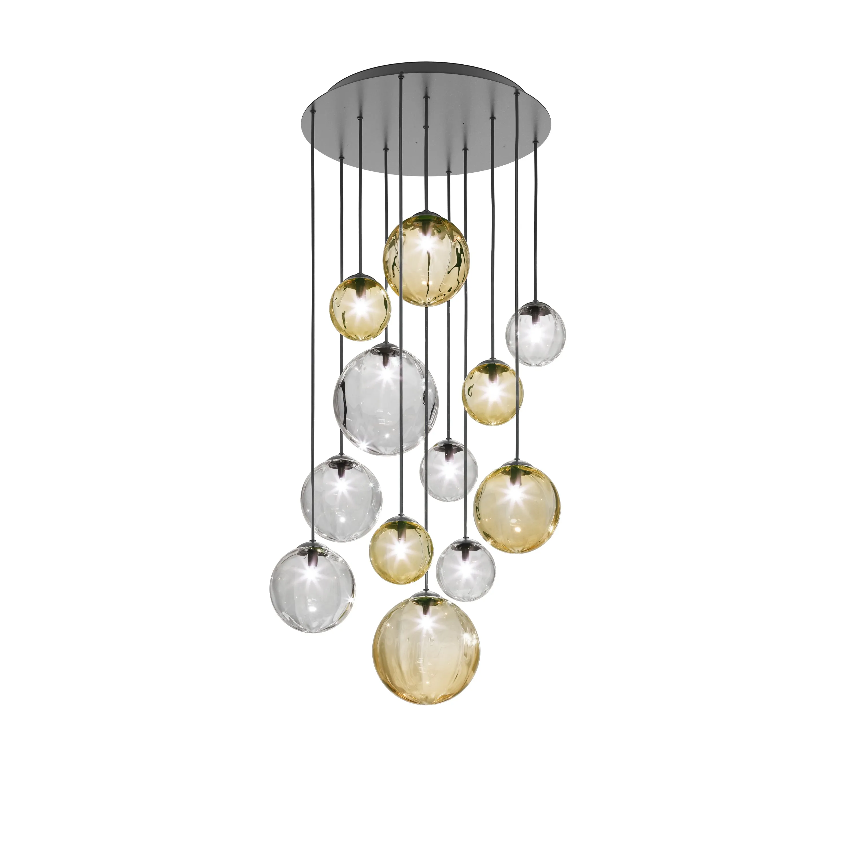 Puppet Round Multi-Light Pendant Light