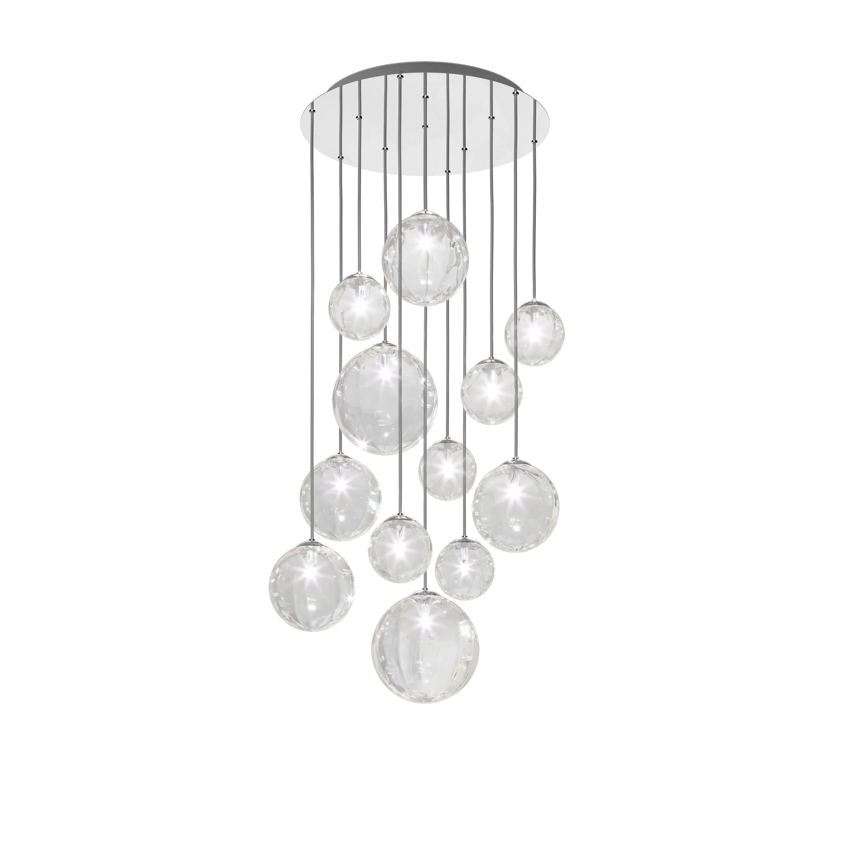 Puppet Round Multi-Light Pendant Light