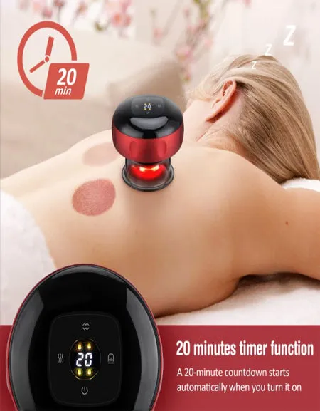 RevitalizePro Electric Vacuum Cupping: Therapeutic and Relaxing Self-Care Tool