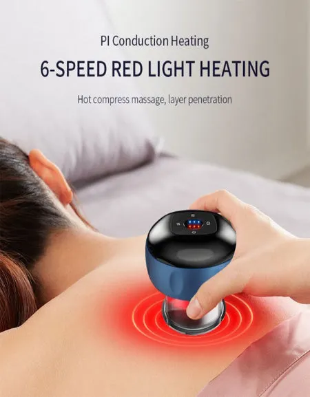 RevitalizePro Electric Vacuum Cupping: Therapeutic and Relaxing Self-Care Tool