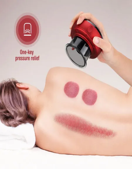 RevitalizePro Electric Vacuum Cupping: Therapeutic and Relaxing Self-Care Tool