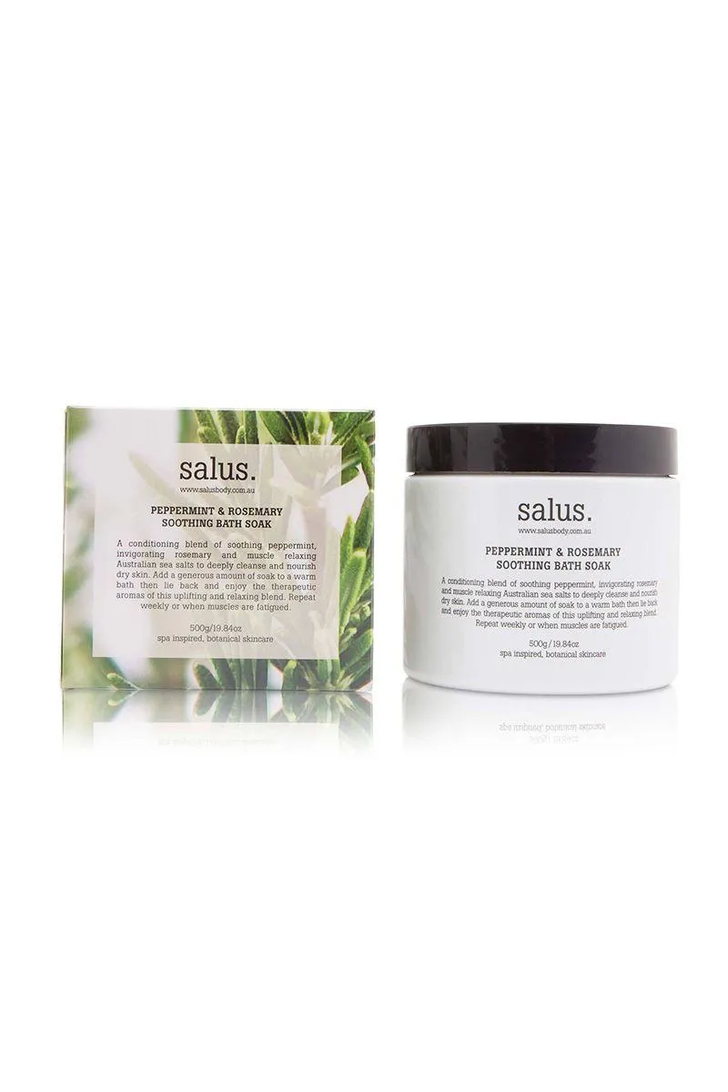 Salus - Bath Soak - Peppermint & Rosemary Soothing - 500g