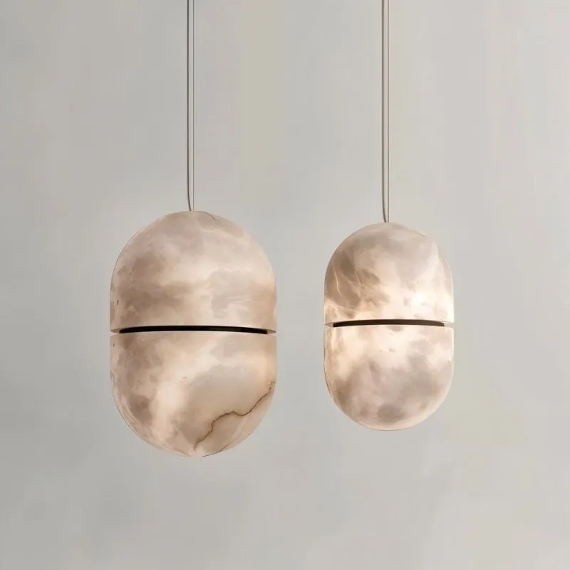 Shena Alabaster Pendant Light