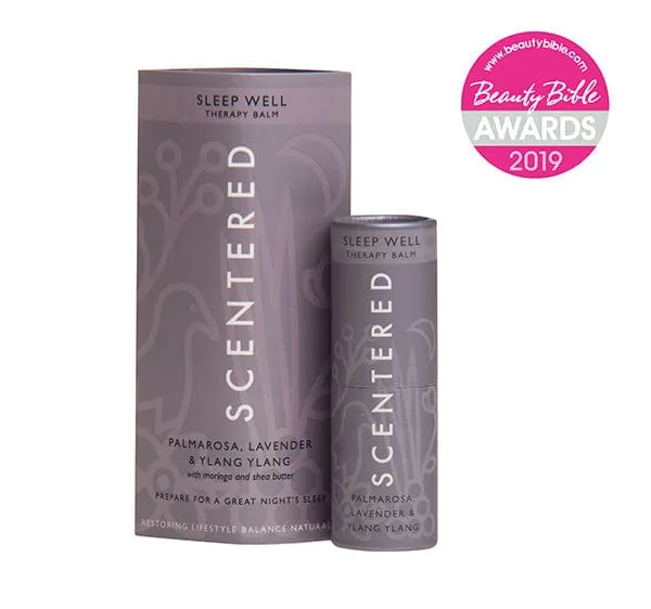 Sleep Well Aromatherapy Balm by Scentered