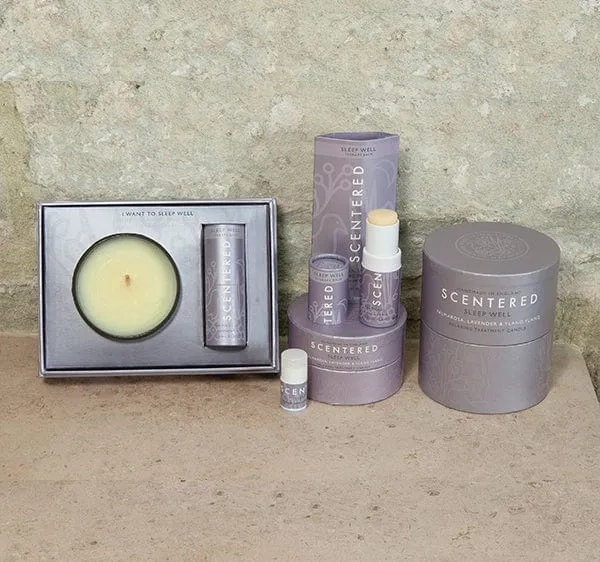 Sleep Well Aromatherapy Balm by Scentered