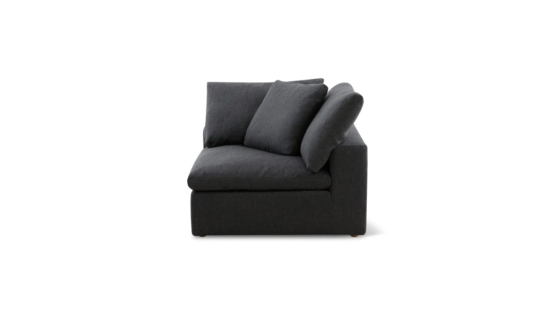 Slipcover - Movie Night™ Corner Chair, Large, Dark Shadow (Left or Right)
