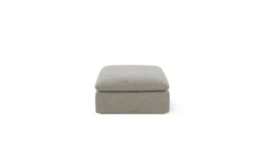 Slipcover - Movie Night™Ottoman, Large, Oatmeal