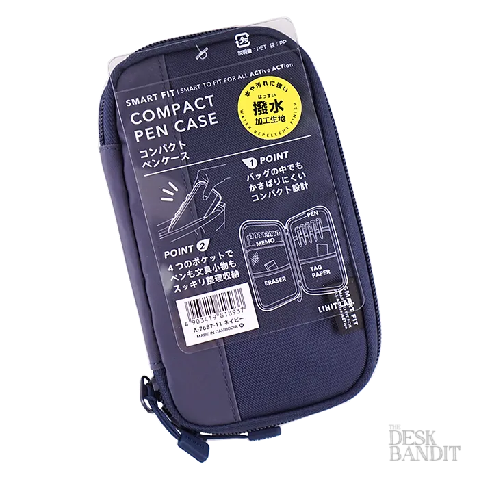 Smart Fit Compact Pen Case (Navy)
