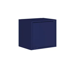 Smart Floating Cube Cabinet in Blue