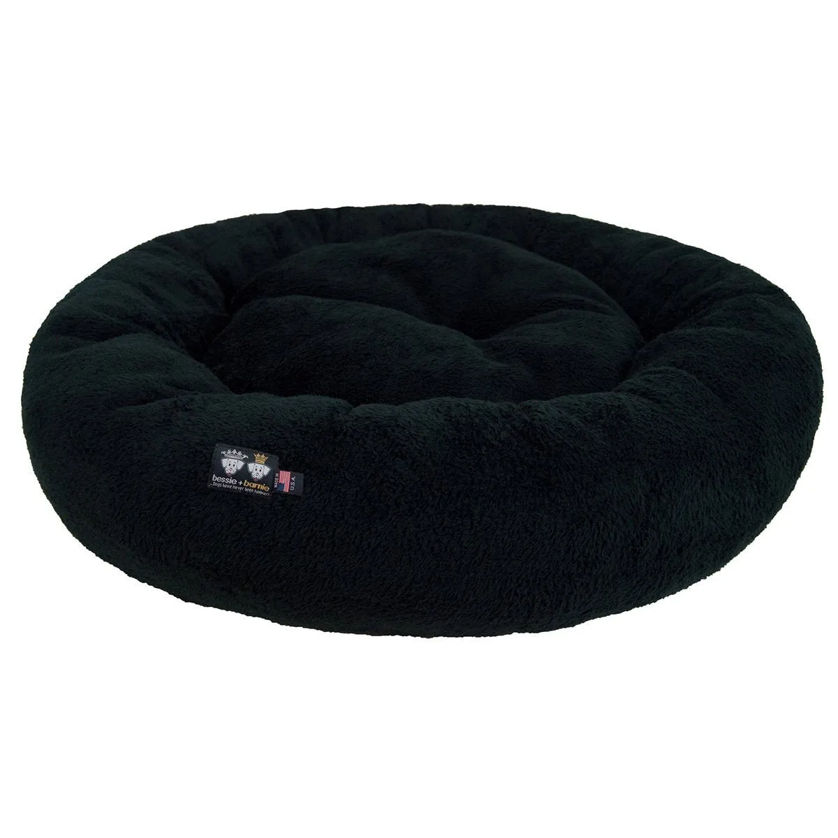 Snuggle Dog Bed Black