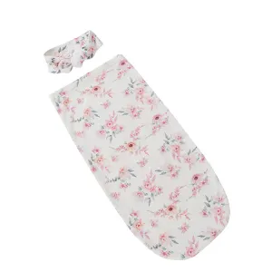Snuggle Hunny Snuggle Swaddle Sack with Matching Headwear - Camille Organic