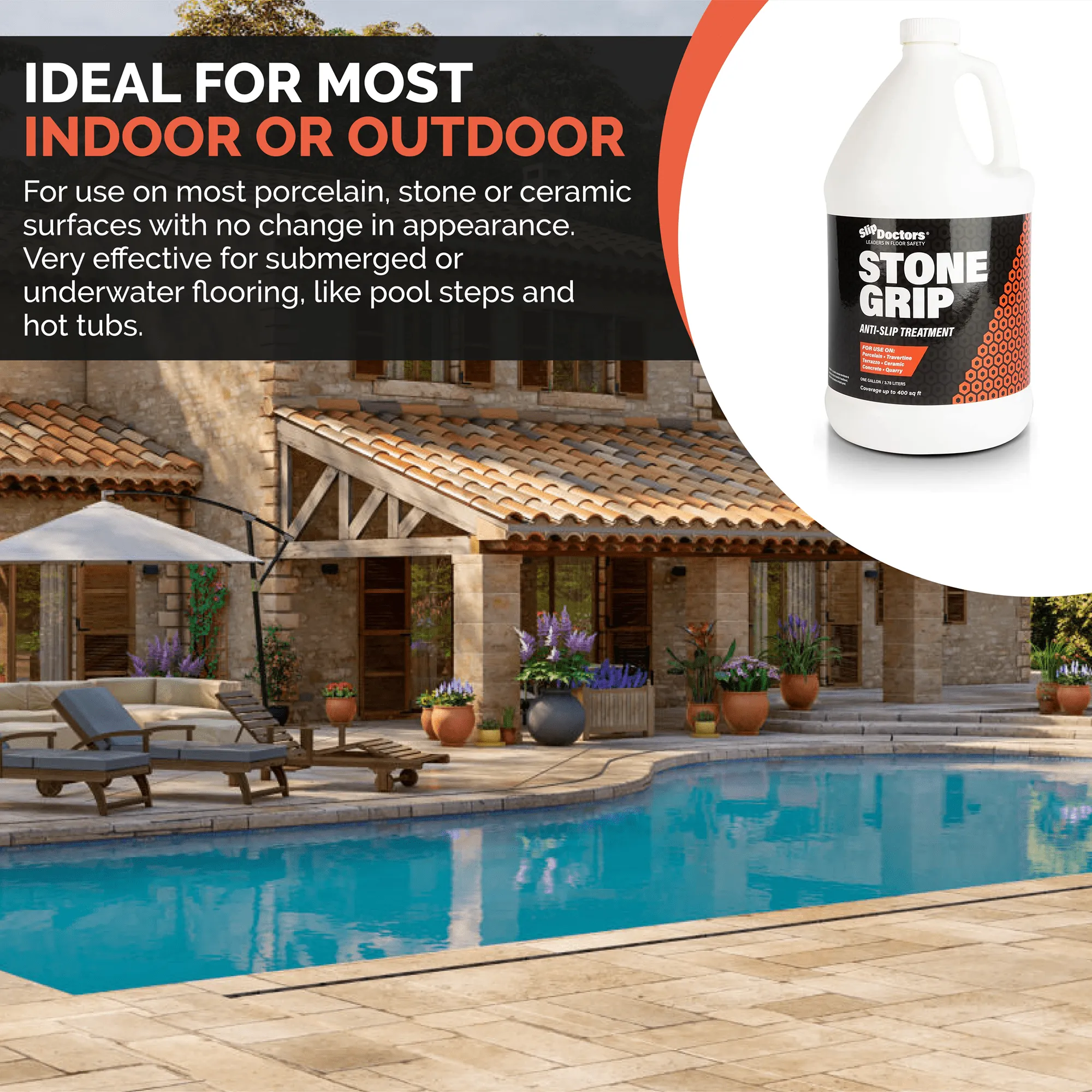 Stone Grip - Non-Slip Tile Treatment