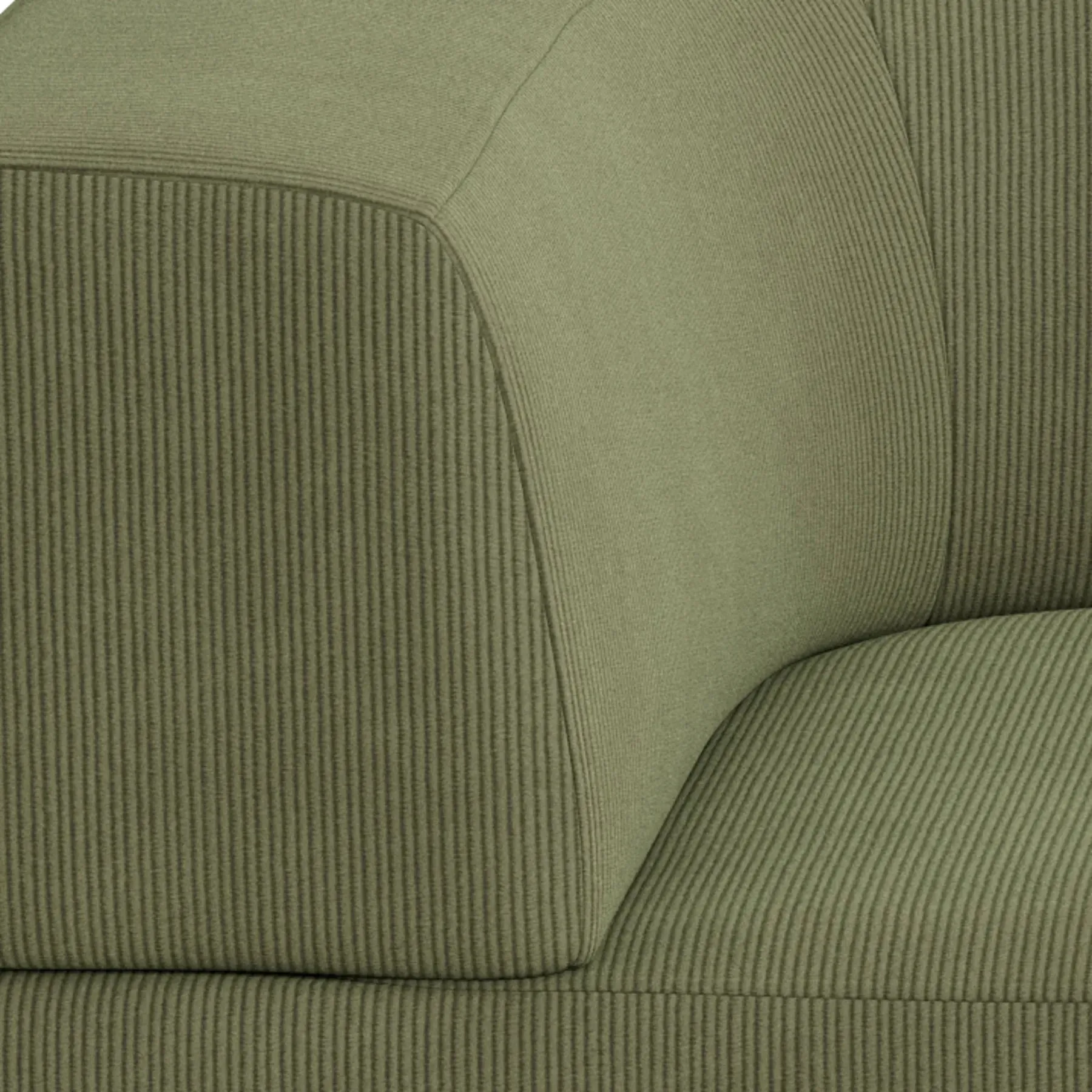 Stretch 3 Seater Sofa - Corduroy Forest