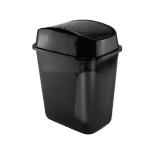 Taurus 15L Flip Bin - Black
