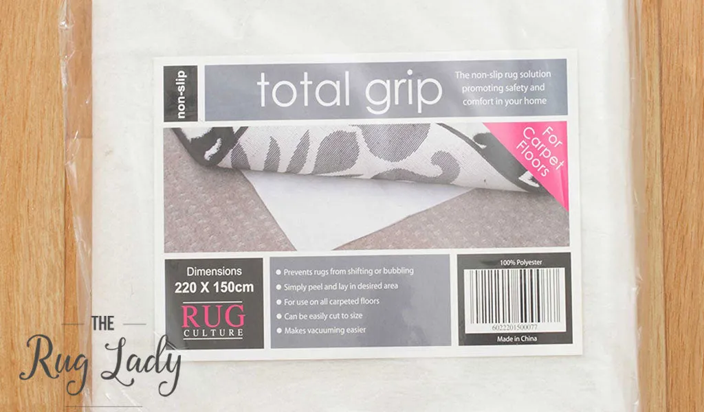 Total Grip Rug Underlay for Carpet Floors