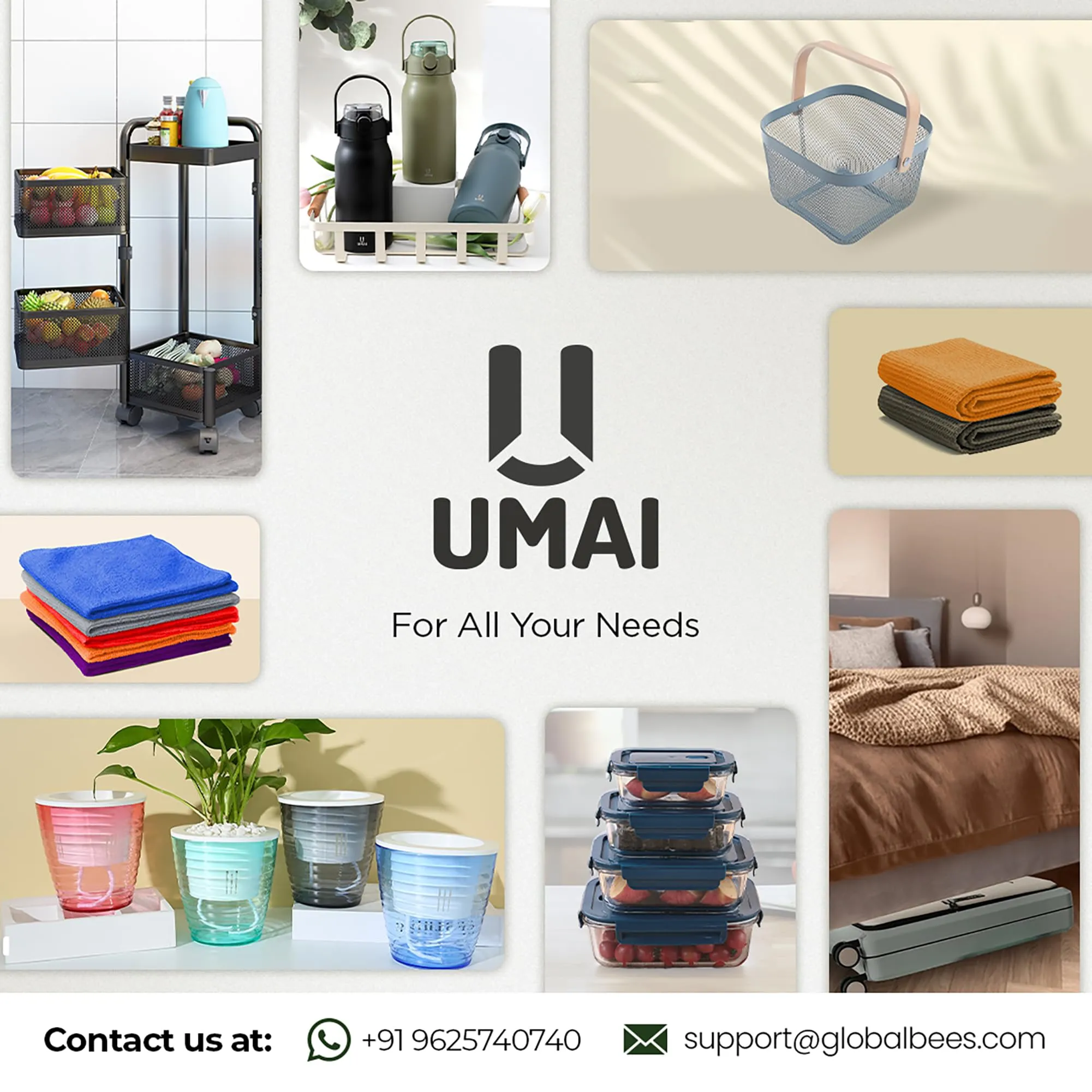 UMAI Polyester Rubber Bathroom Mat (40 * 60cm) Bath Mat | Anti Skid Mat for Bathroom Floor | Bathroom Accessories | Bathroom Mats Water Soak | Non Slip Mat for Bathroom | Floor Mat - Forest Green