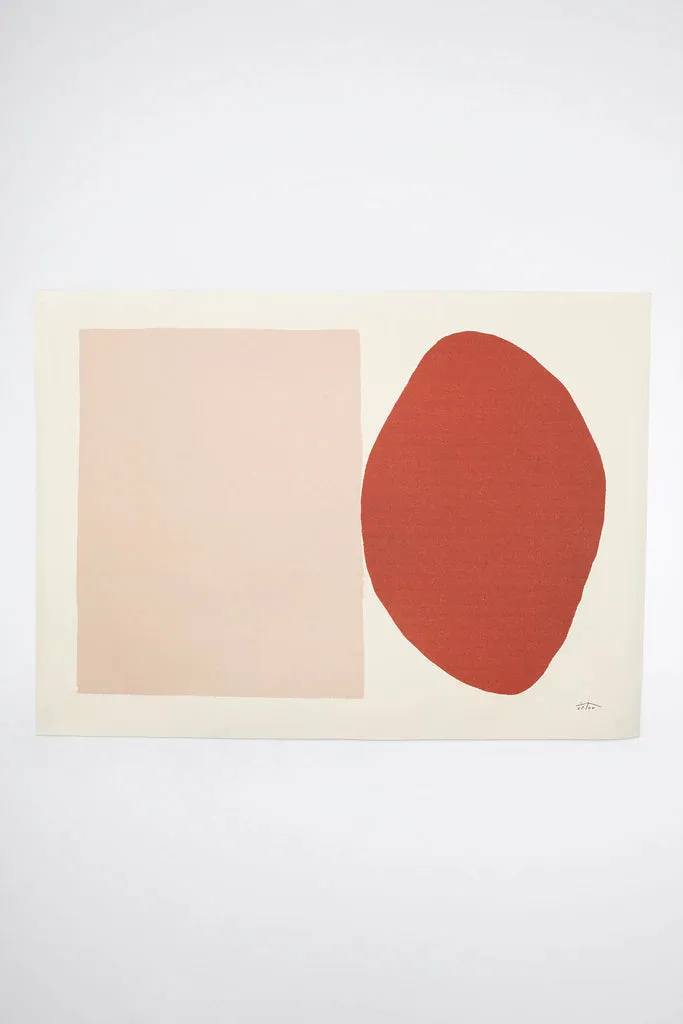 Upton :: Hemera Canvas Print 48x36, Persimmon
