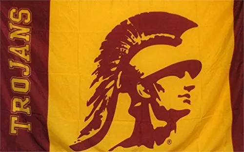 USC Trojans College Premium Flag