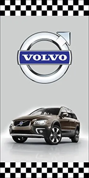 Volvo Auto Dealer Vertical Avenue Pole Banner Signs